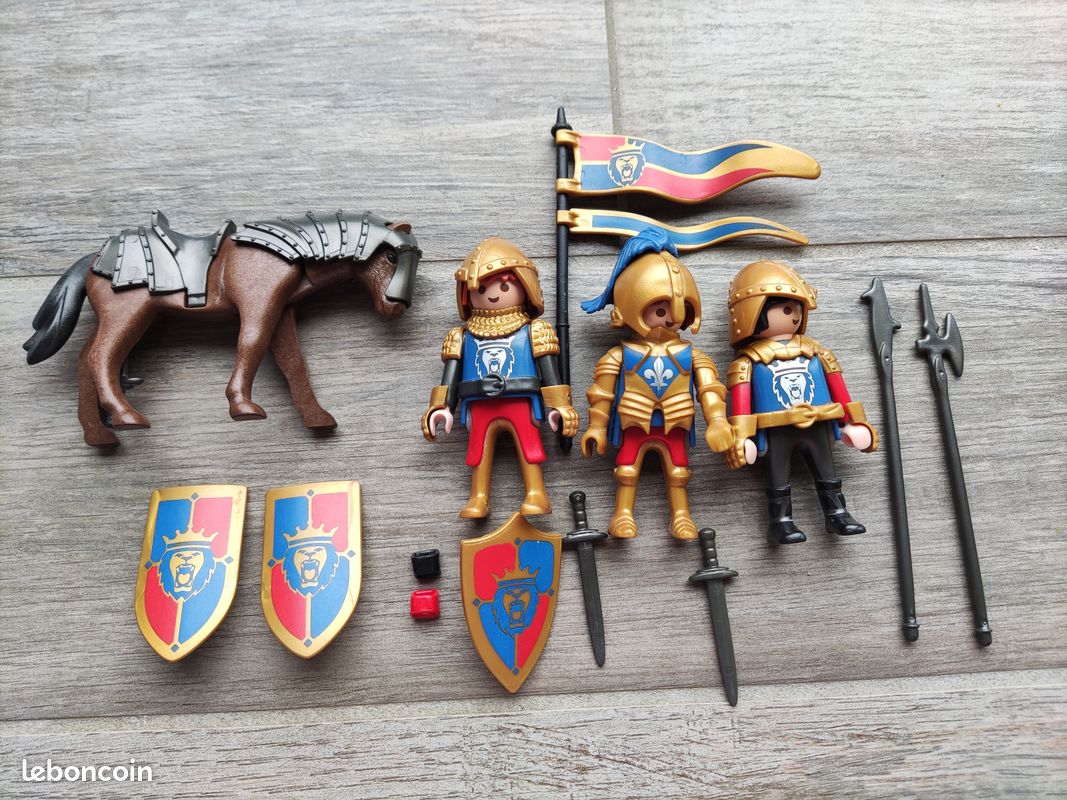 FIGURINE PLAYMOBIL PERSONNAGE Chevalier Roi EUR 2,20 - FR