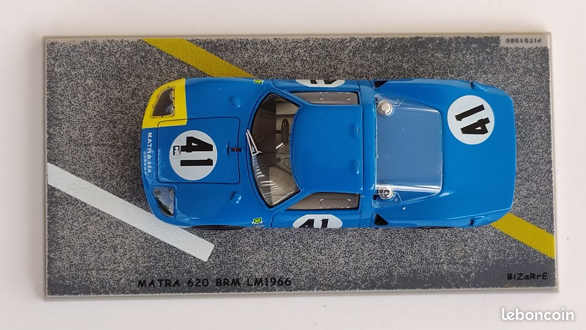 NO BIZARRE SPARK MATRA BRM 620 #43 24 Hours of Le Mans 1966 1/43 Mini
