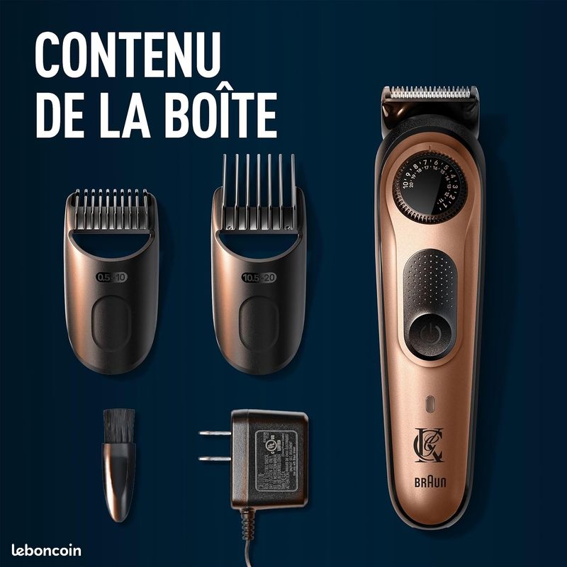 Tondeuse à Barbe Braun Série 3 - 39 Réglages De Longueur - Occasion Avec Traces D'usage