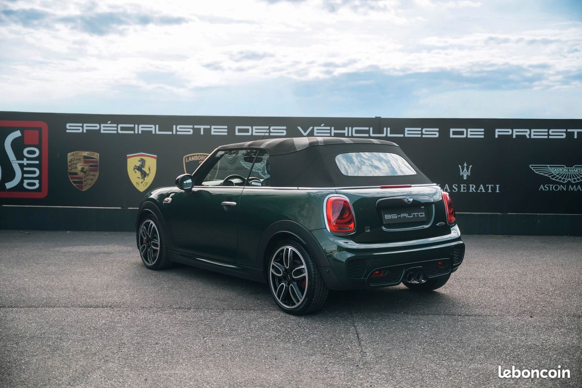 MINI Cooper JCW Cabriolet 231ch - Seulement 38500km (image 3)