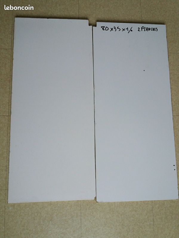 Lot de 2 planches agglomérées (image 2)