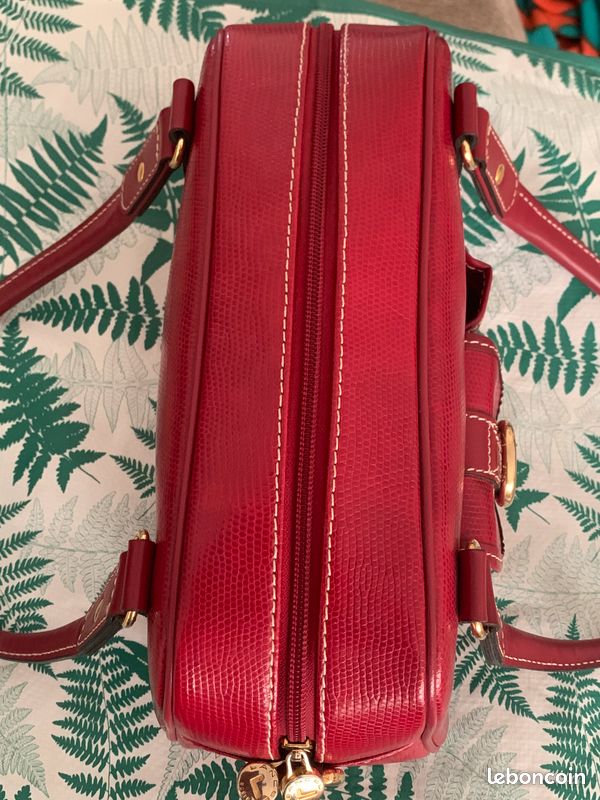 Sac à main Lancel rouge gamme Elsa (image 5)