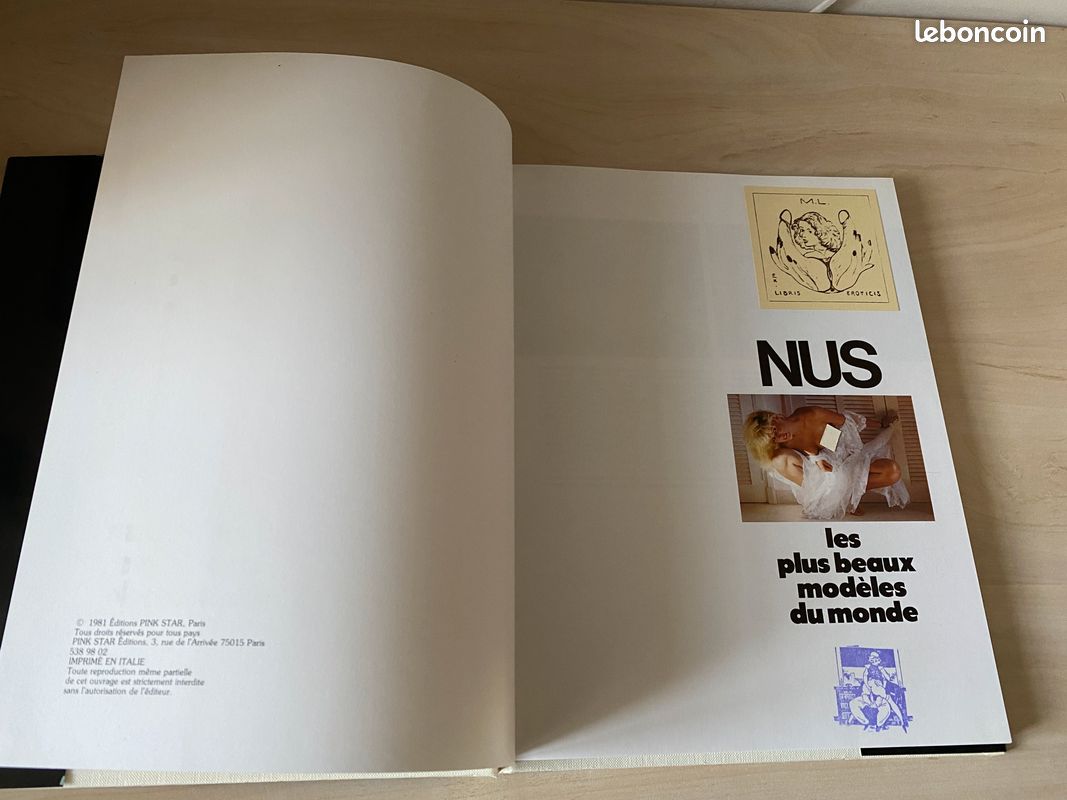 Nus – les plus beaux modèles du monde - Moreau - (érotisme - curiosa) -  Livres