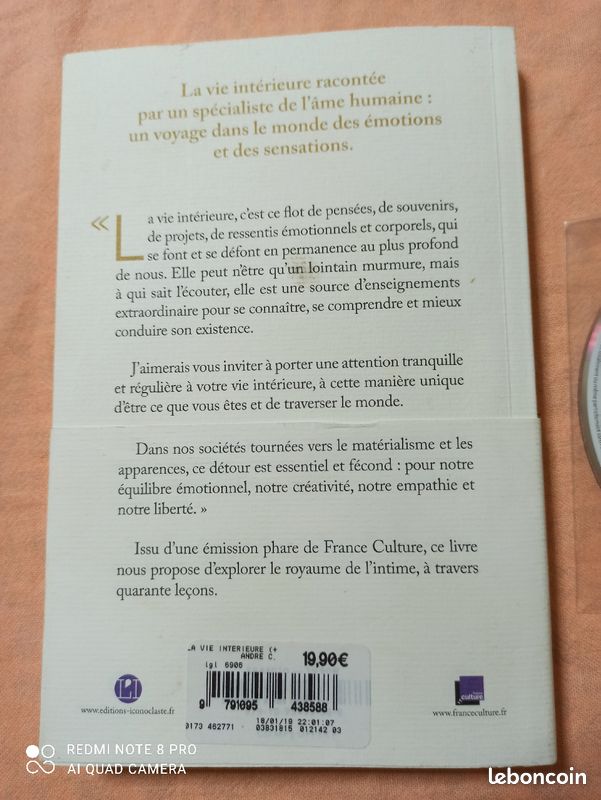 Christophe André (Auteur)
La Vie intérieure +CD (image 3)