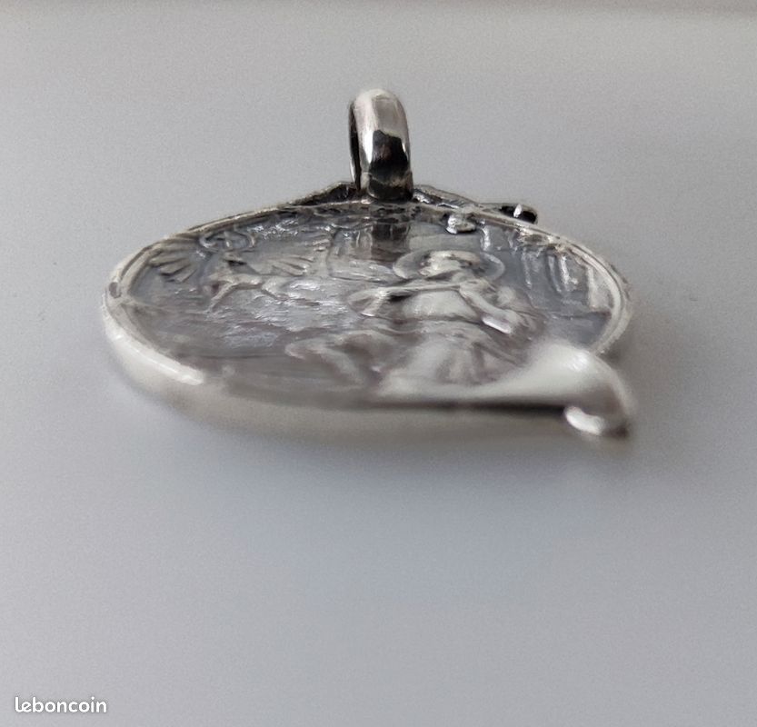 I G J Médaille Ovale de Saint Roch de Montpellier - Médailles des Saints Patrons