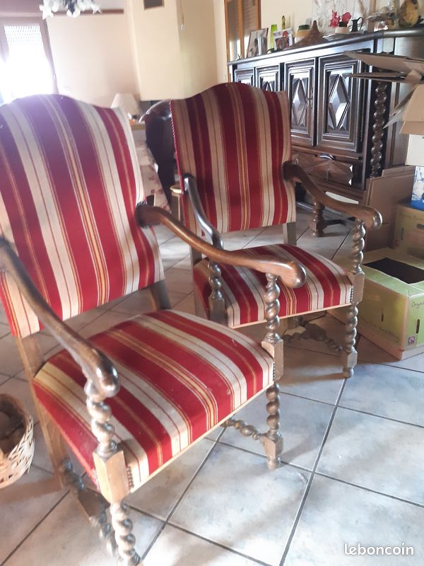 Chaises Louis XIII (image 1)