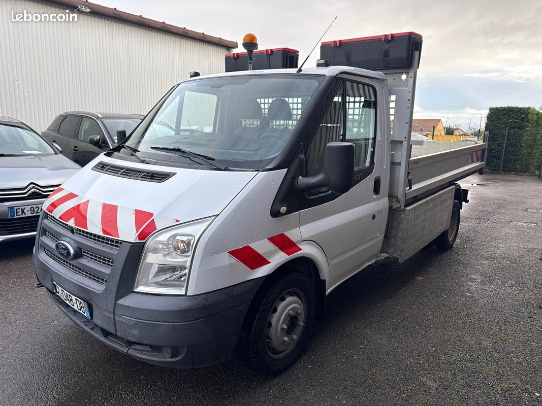 Ford transit benne 2.2 tdci 100cv ( moteur 60 000 kms ) 2012 (image 1)