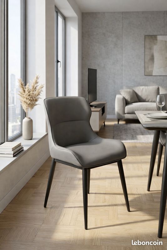 🏆 Chaise CORE Gris – La Chaise Maline à Prix Mini (image 6)