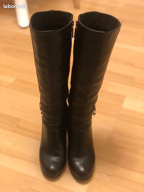 Bottes femme noire (image 5)