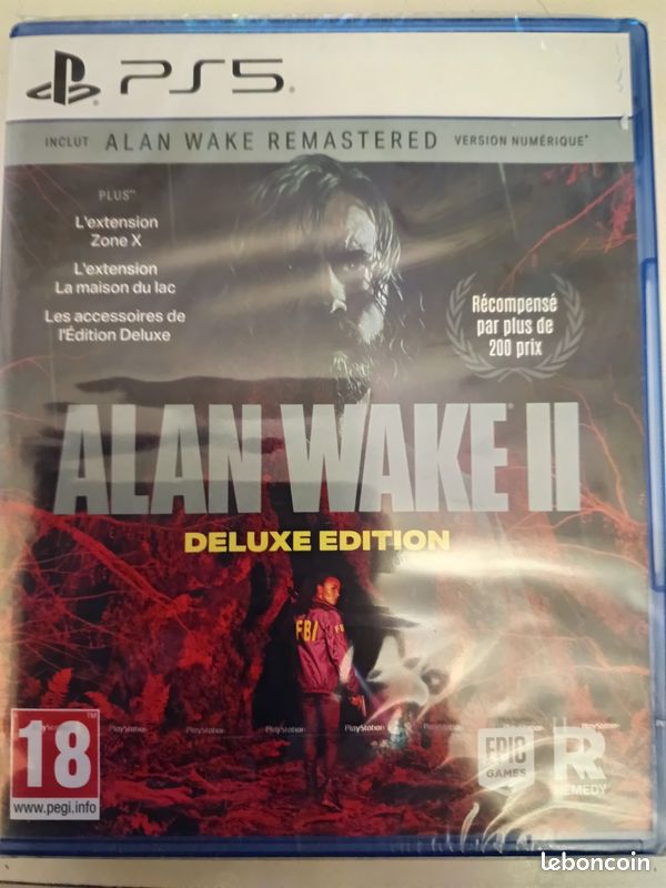 Alan Wake 2 Deluxe Edition sur PS5 à prix réduit | Acheter moins cher