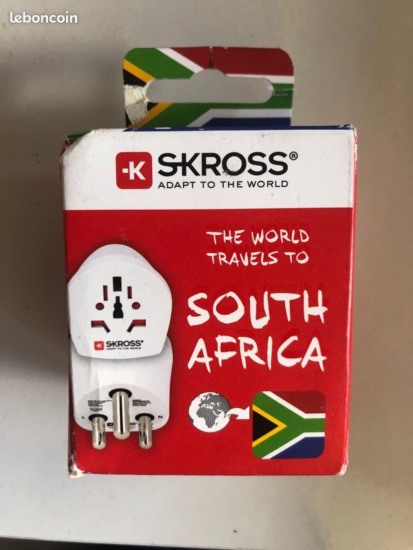 Adapteur multi pays vers Afrique du Sud (image 1)