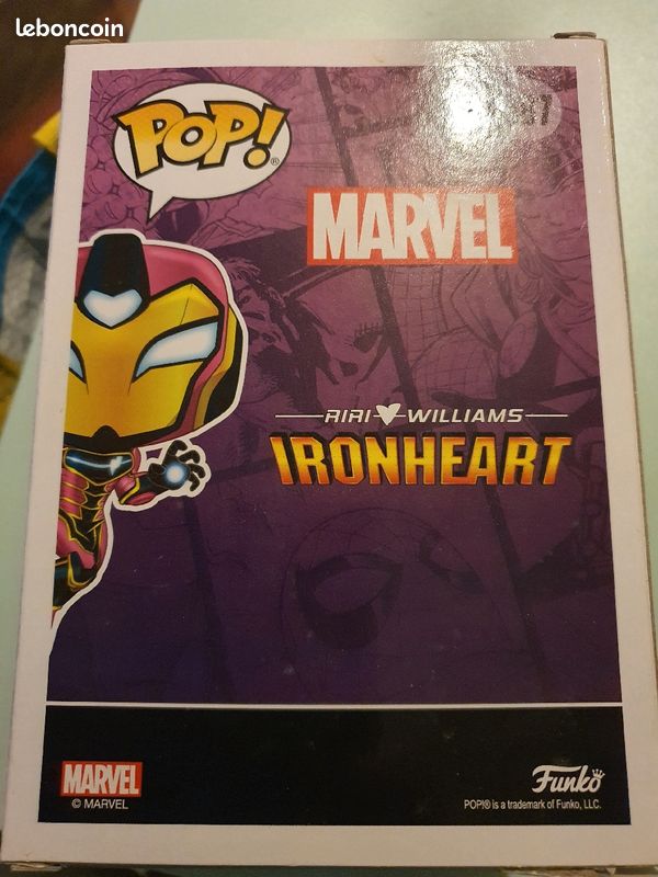 Figurine POP Funko Marvel 687 Ironheart (image 5)