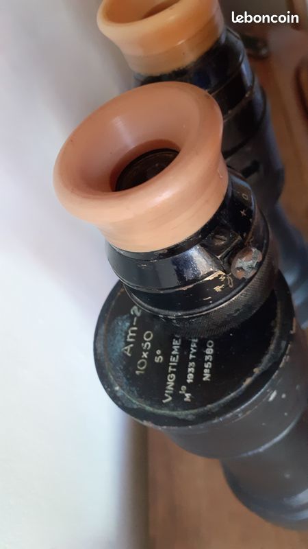 Rare paire de jumelles huet paris kriegsmarine 1933 ww2