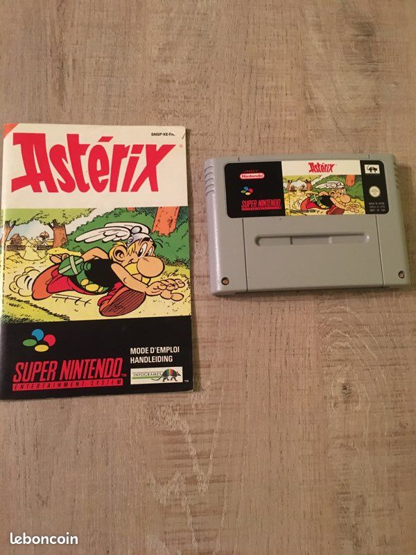 Astérix + Notice Super Nintendo (image 1)