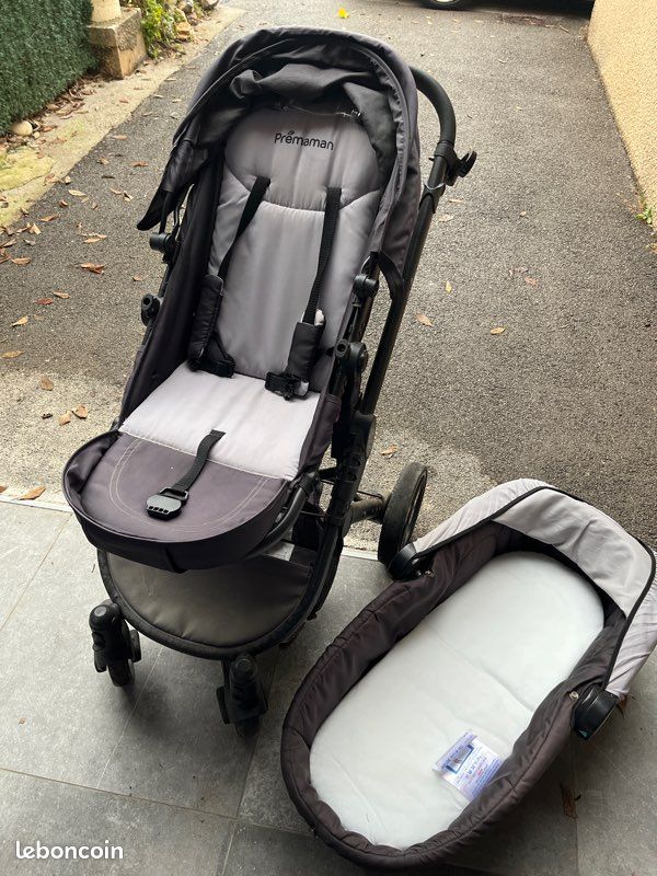 Poussette pré maman avec landeau (image 1)