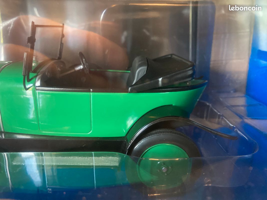 Opel 4/12 PS Laubfrosch 1924 – Miniature Voiture Verte Model Car Group échelle 1/18