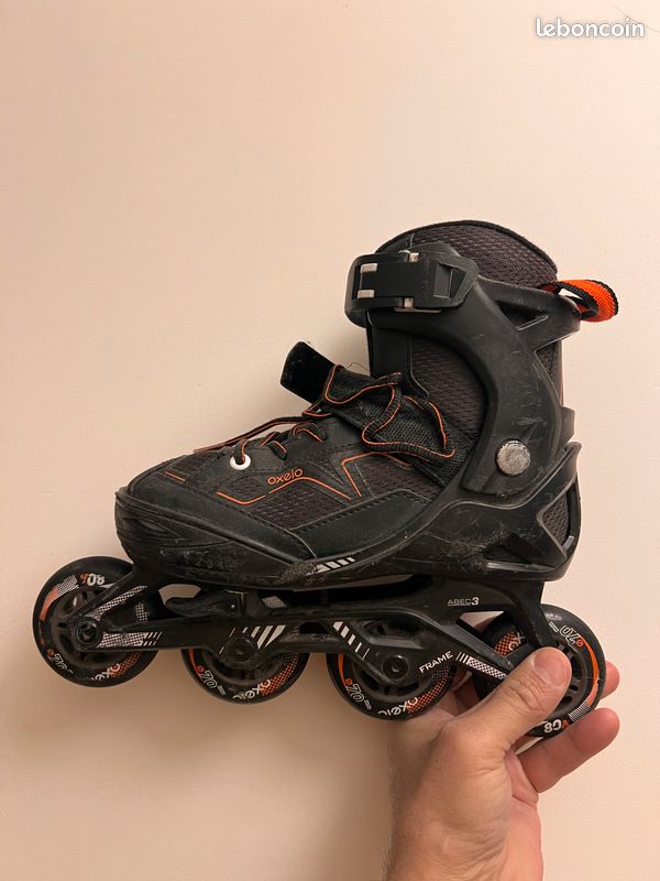 Rollers Oxelo Abec 3 (32-35, évolutive) (image 3)