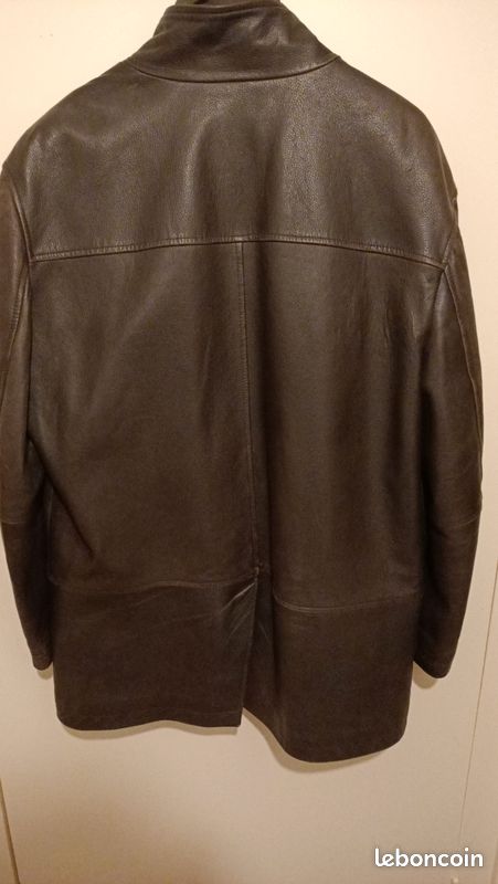 Manteau Cuir long Olivier Grant (image 2)