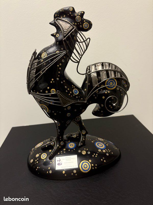 Sculpture Coq Stanart Ferthil Guglielmi (image 1)
