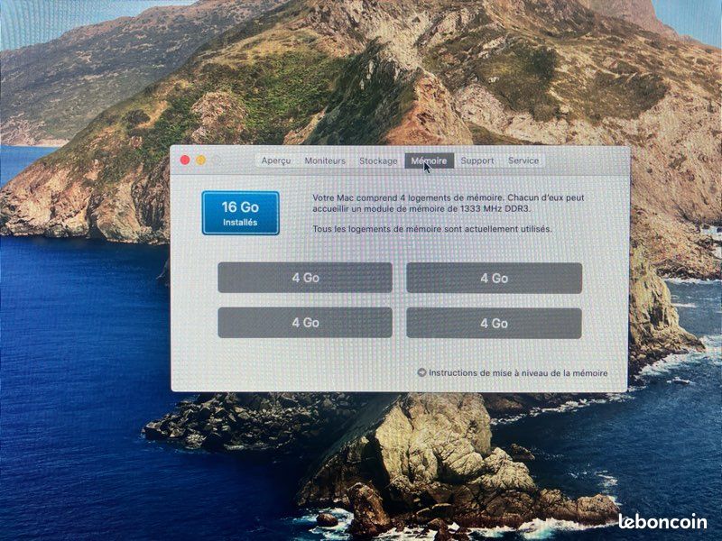 IMac 21.5 - Cpu 3,06Ghz - 16go RAM - 500go SSD (image 3)