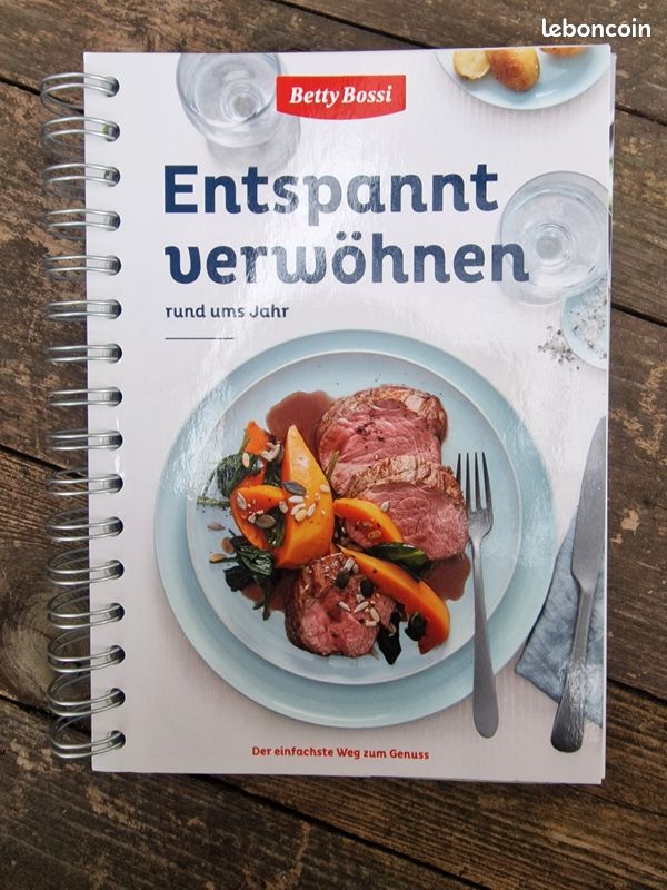 Livre de cuisine betty bossi en allemand entspannt verwöhnen (image 1)