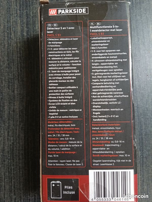 Détecteur 5 en 1 avec laser tout neuf (image 3)