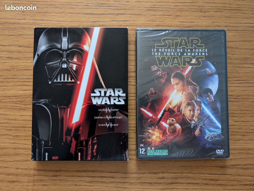 4 DVD Star Wars - Episodes 4, 5, 6 et 7 - DVD - Films