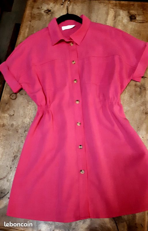 Haut Rose Zara Pour Fille Taille 11-12 Ans - Occasion Très Bon état