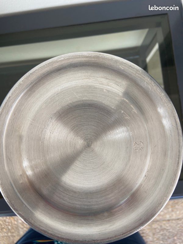 Ancien Seau à Champagne Publicitaire Mercier - Épernay, Aluminium Avec Poignée