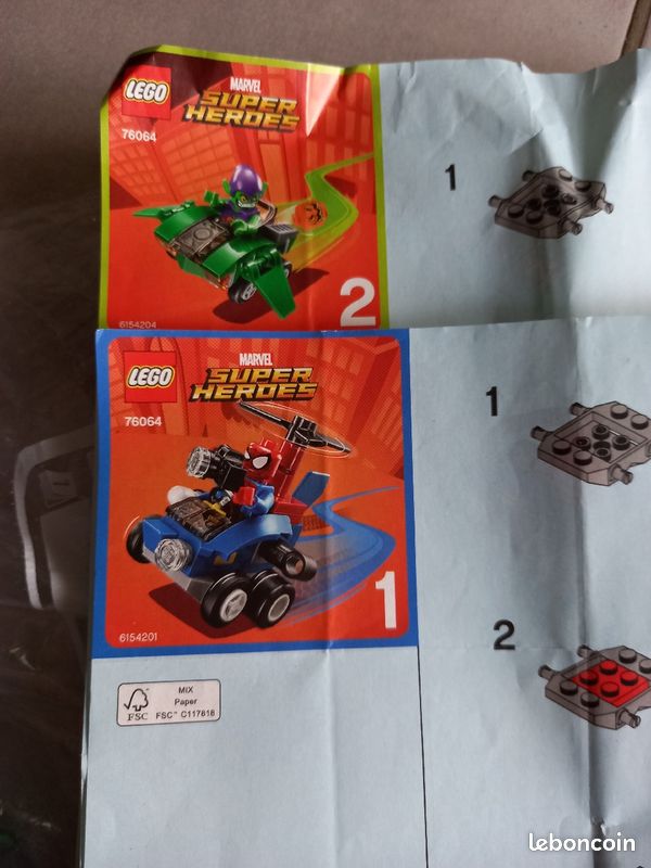 Lego 76064 super héros marvel (image 1)