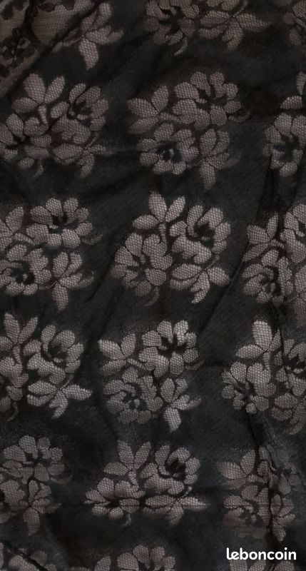 Mantille, foulard dentelle noire (image 2)