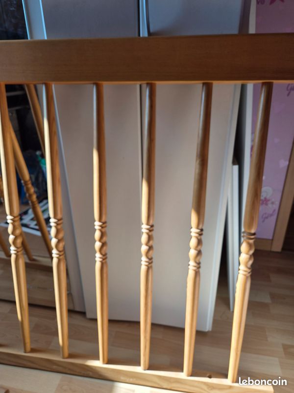 Balustrade barrière intérieure bois (image 4)