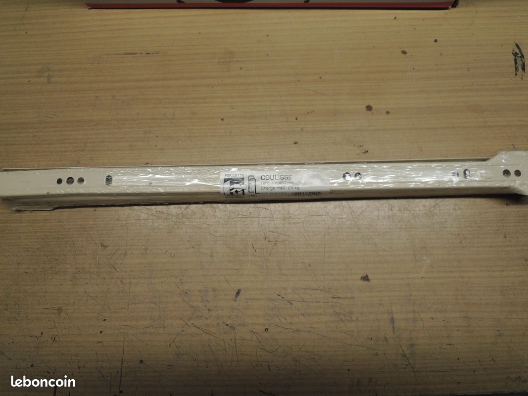Coulisse pour tiroir 450mm (image 1)