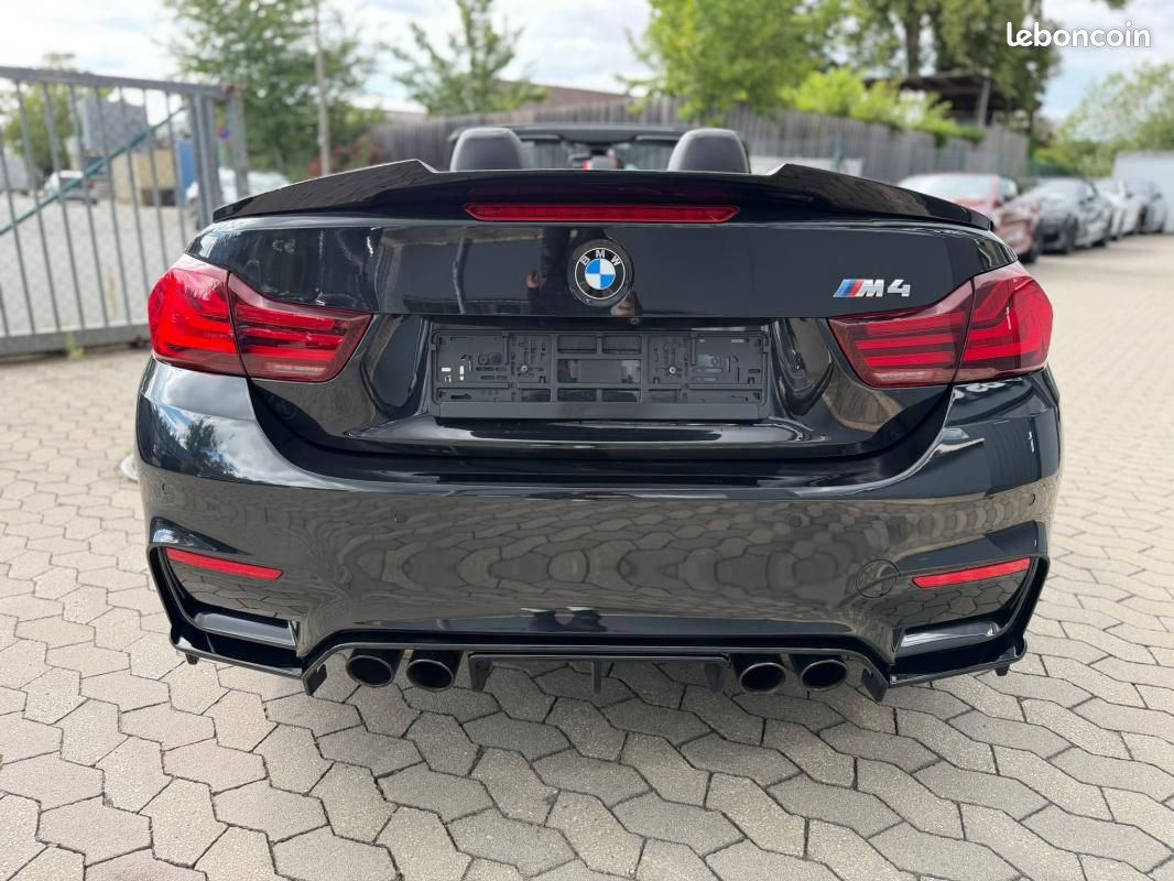 BMW M4 Cabriolet*TOUT EN NOIR*ROUES DE COMPÉTITION R20 M666 (image 3)