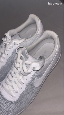 Nike Air Air Force One Flyknit Blanche Nike Air Force
