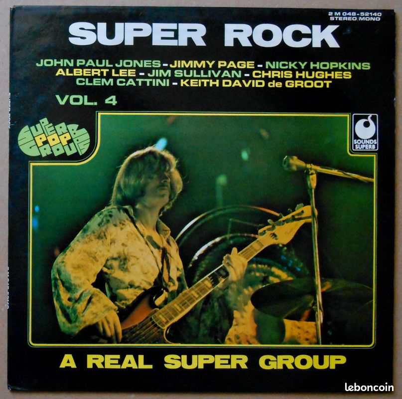 33 tours Super Rock vol. 4 (image 1)