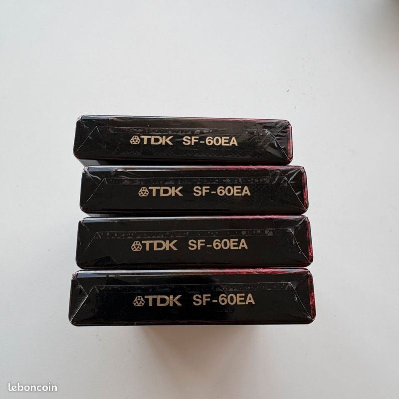 Lot De 4 Cassettes Audio Sony HF60 Et TDK D90 – Neuves Sous Emballage