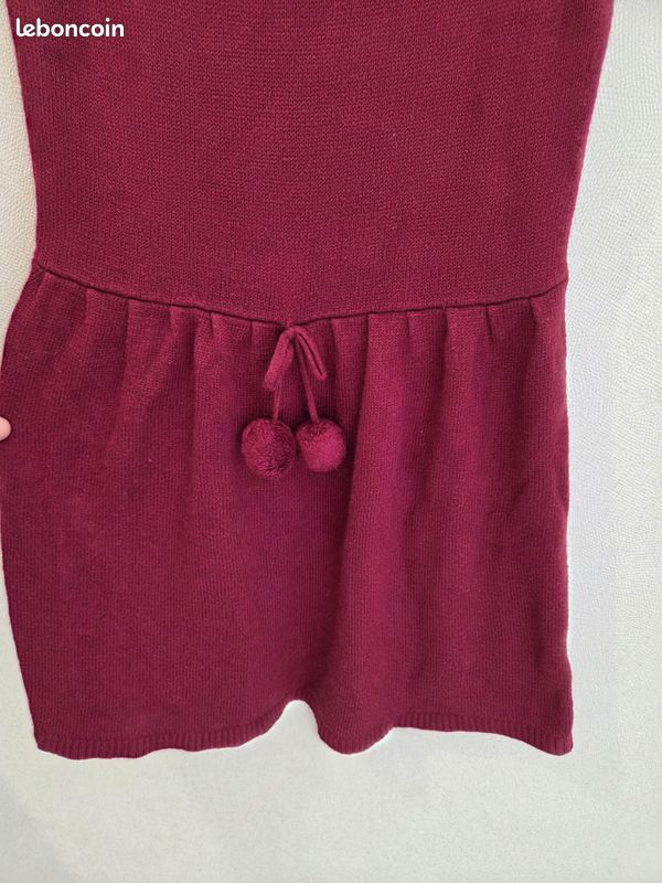 Robe Jacadi fille 6 ans Bordeaux (image 5)