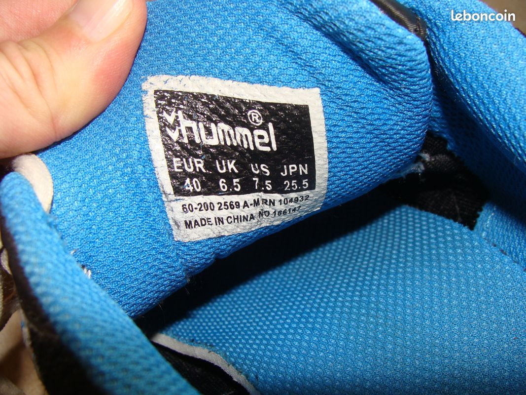 Belles Baskets Hummel bleues, garçon taille 40 (image 2)