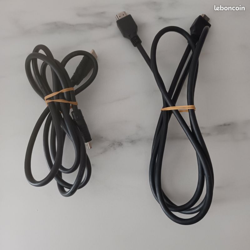 Lot 2 Câbles hdmi (image 1)