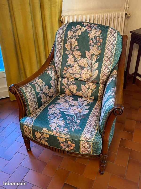 Paire fauteuils bergères (image 1)