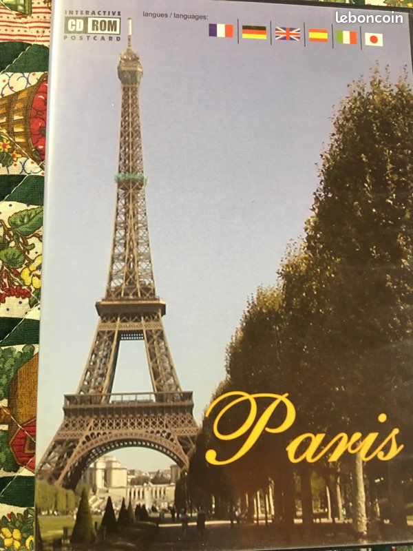 CD ROM Vidéo Paris Postcatd (image 1)