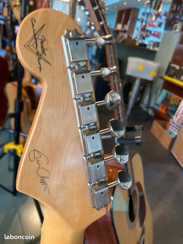 Fender Stratocaster Clapton Custom Shop MDB + Étui Vintage Tweed (image 5)