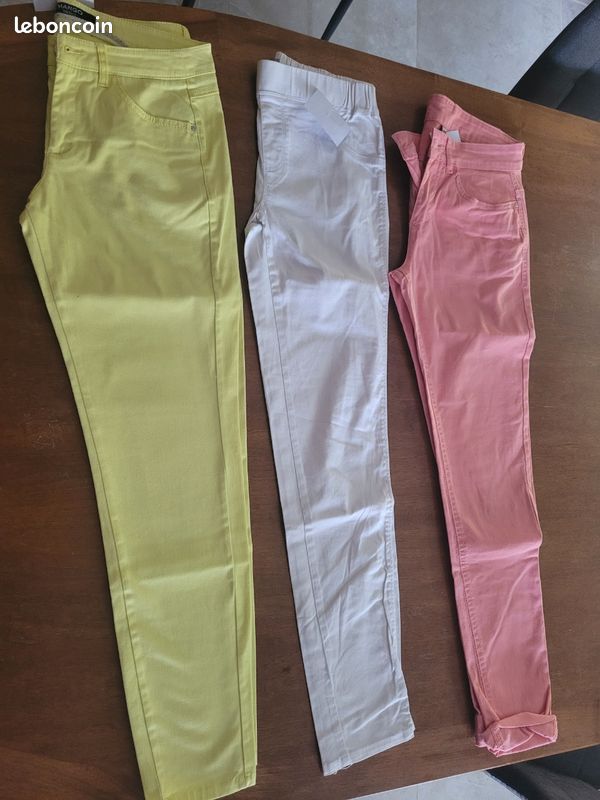 Lot de 3 pantalons taille S (image 1)