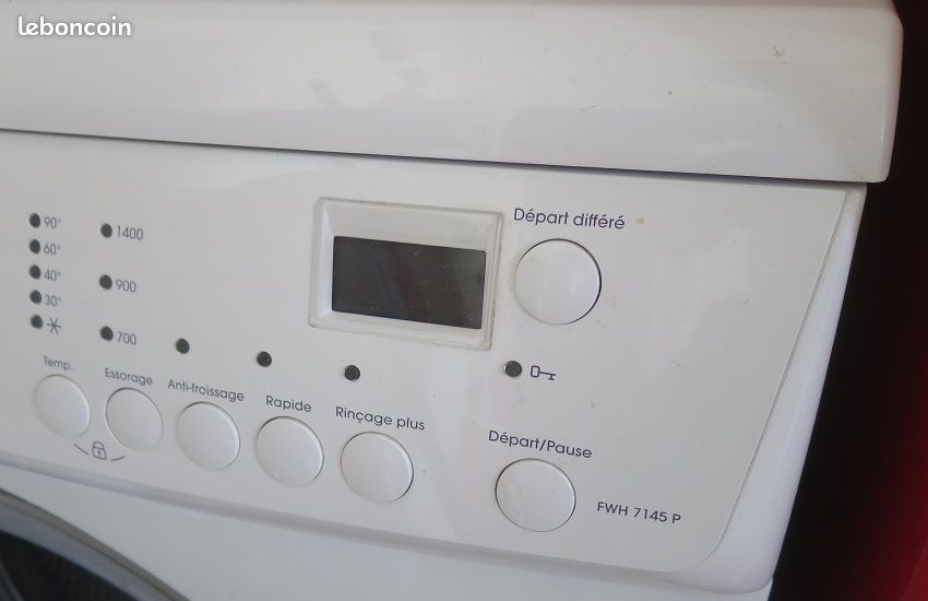 Machine à laver FAURE FWH 7145P (image 3)