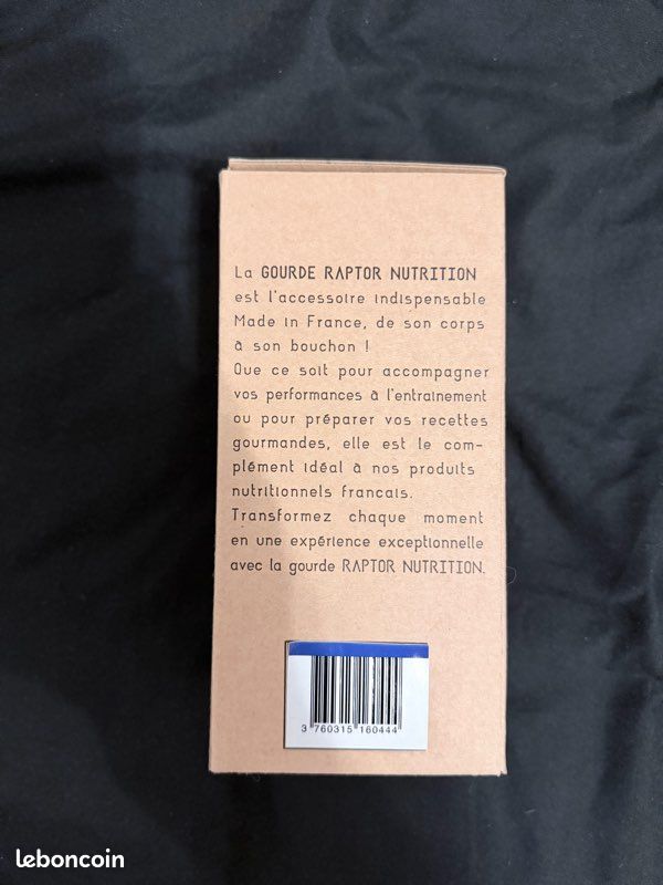 Gourde Raptor Nutrition Neuve (image 3)