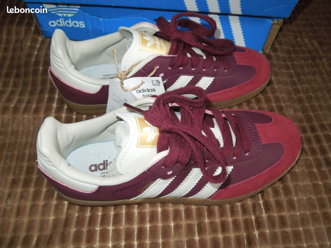 Samba Originals bordeaux Neuves pointure 38 (image 3)