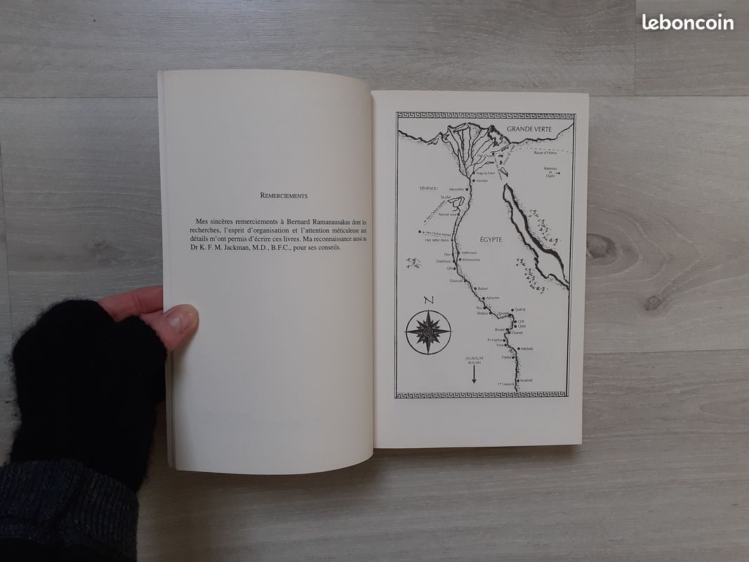 ANN 1875 : GEDGE Pauline : La route d'Horus - T3 : Seigneurs des Deux Terres - Stock (image 11)