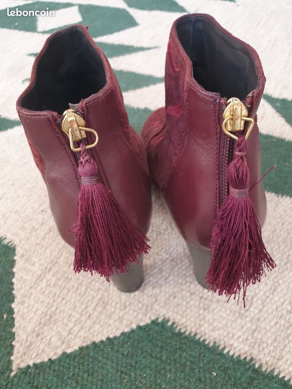 Bottines Femme marque Bocage T41 état neuf (image 2)