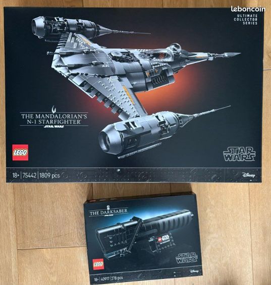 Neuf Scellé LEGO The Mandalorian’s N-1 Starfighter 75442 JAMAIS ouvert (image 1)
